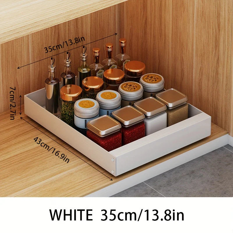 Syntel™ Lina Ultra-Glide Pull-Out Kitchen Cabinet Organiser