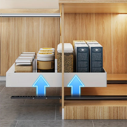 Syntel™ Lina Ultra-Glide Pull-Out Kitchen Cabinet Organiser