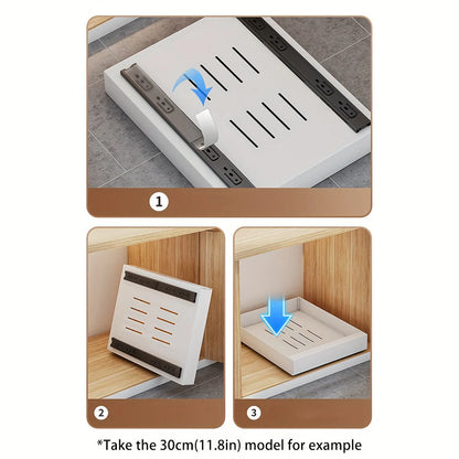 Syntel™ Lina Ultra-Glide Pull-Out Kitchen Cabinet Organiser